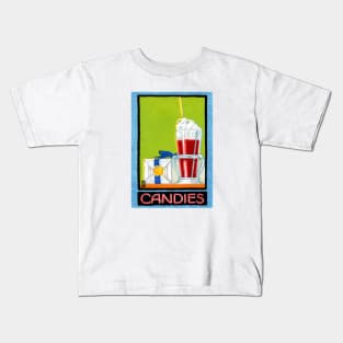 Vintage Candies Kids T-Shirt